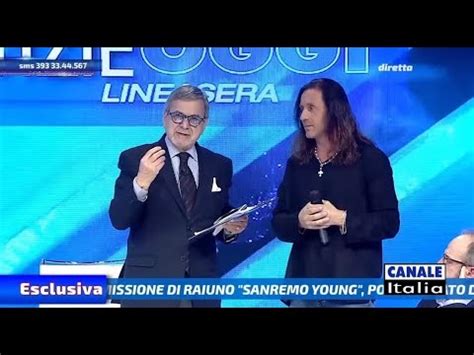 I tecnici dello Studio 12 di Canale Italia salutano e ringraziano Vito .